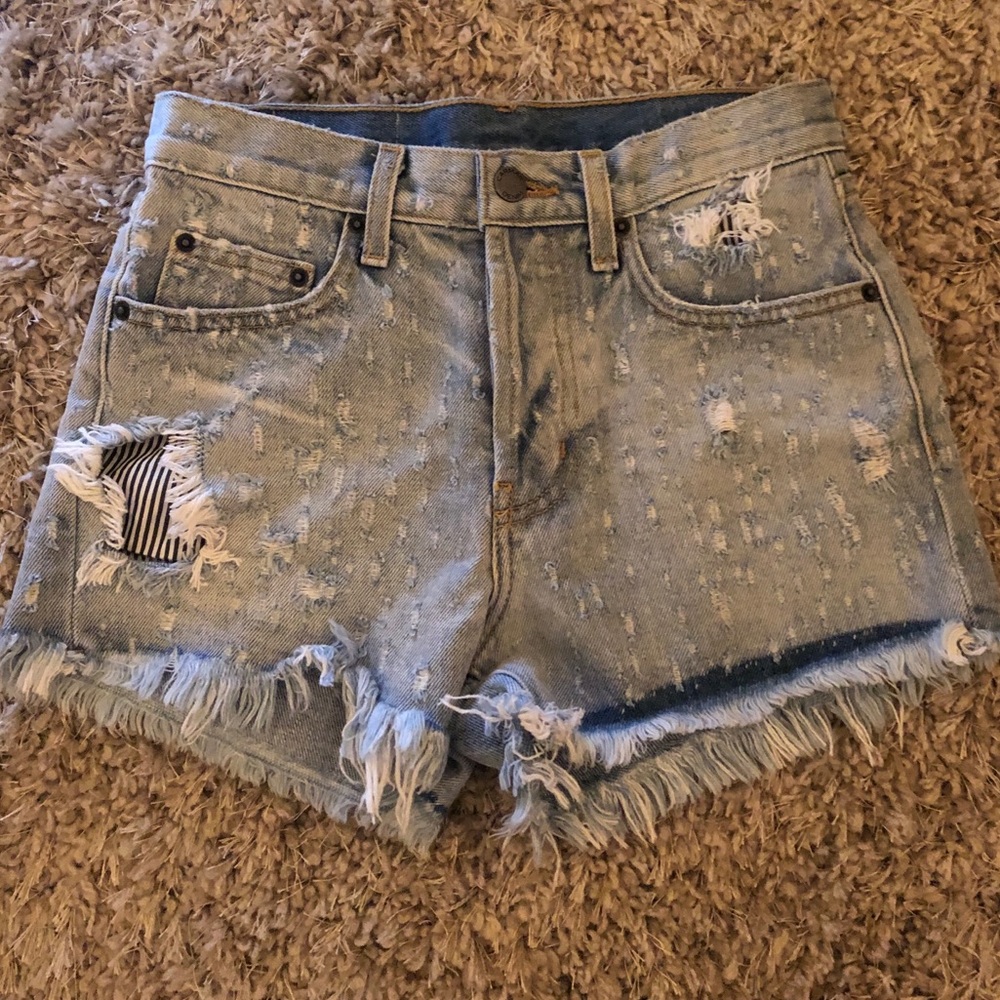 Carmar Denim Genesee Distressed Regan Short